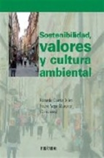 Books Frontpage Sostenibilidad, valores y cultura ambiental