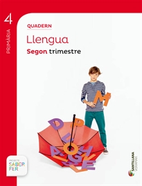 Books Frontpage Quadern Llengua 4 Primària 2 Trim Saber Fer