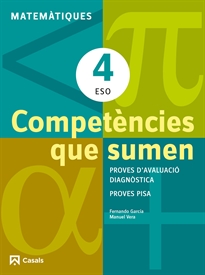 Books Frontpage Competències que sumen. Matemàtiques 4 ESO