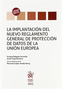 Books Frontpage La implantación del nuevo Reglamento General de Protección de Datos de la Unión Europea