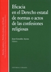 Front pageEficacia en el Derecho estatal de normas o actos de las confesiones religiosas