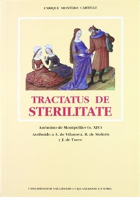 Books Frontpage Tractatus De Sterilitate, Anonimo De Montpellier (S. XIV)