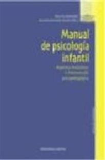 Books Frontpage Manual de psicología infantil: aspectos evolutivos e intervención psicopedagógica