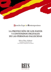 Books Frontpage La protección de los datos y contenidos digitales de las personas fallecidas