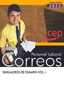 Books Frontpage Personal Laboral. Correos. Simulacros de examen. Vol. I