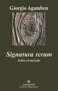Books Frontpage Signatura rerum