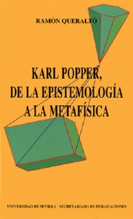 Books Frontpage Karl Popper, de la Epistemología a la Metafísica