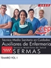 Front pageTécnico Medio Sanitario en Cuidados Auxiliares de Enfermería. Servicio Madrileño de Salud (SERMAS). Temario Vol. I