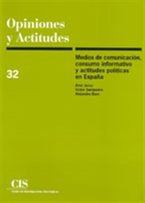 Books Frontpage Medios de comunicación, consumo informativo y actitudes políticas en España