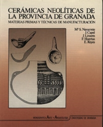 Books Frontpage Cerámicas neolíticas de la provincia de Granada