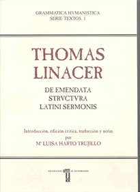 Books Frontpage Thomas Linacer. De Emendata Structura Latini Sermonis