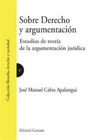 Books Frontpage Sobre Derecho y Argumentación