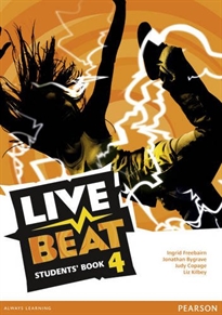 Books Frontpage Live Beat 4 Students' Book