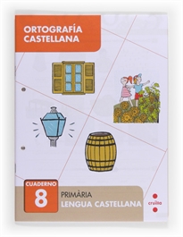 Books Frontpage Ortografía castellana 8. Primària
