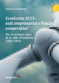 Books Frontpage Ecotcnia SCCL: xit empresarial o fracˆs cooperatiu?