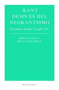 Books Frontpage Kant después del neokantismo