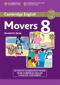 Books Frontpage Cambridge English Young Learners 8 Movers Student's Book