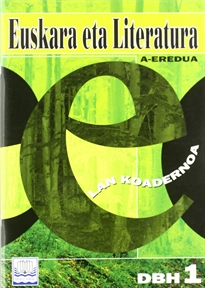 Books Frontpage Euskara -A- DBH 1 -Lan Koadernoa-