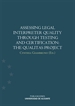 Front pageAssessing legal interpreter quality through testing and certification: The Qualitas Project