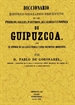 Front pageGuipuzcoa. Diccionario histórico-geográfico-descriptivo de los pueblos, valles, alcaldías y uniones de Guipuzcoa