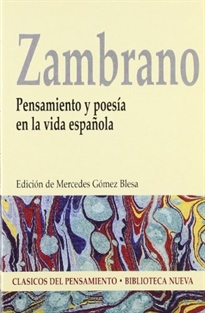 Books Frontpage Pensamiento y poesía en la vida española