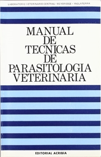 Books Frontpage Manual de técnicas de parasitología veterinaria