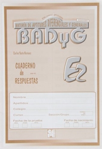 Books Frontpage BADyG E2. Cuaderno Respuestas