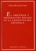 Front pageEl arbitraje y moderación regios en la Constitución Española