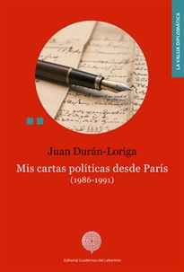 Books Frontpage Mis cartas políticas desde París. (1986-1991)