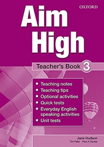 Books Frontpage Aim High 3. Teacher's Book