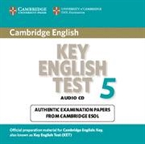 Books Frontpage Cambridge Key English Test 5 Audio CD