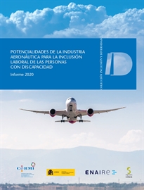 Books Frontpage Potencialidades de la industria aeronáutica para la inclusión laboral de las personas con discapacidad. Informe 2020