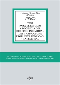 Books Frontpage Test para el estudio y docencia del derecho individual del trabajo: una propuesta teórica y transversal