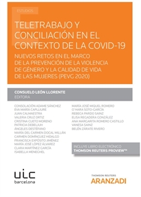 Books Frontpage Teletrabajo y conciliación en el contexto de la COVID-19 (Papel + e-book)
