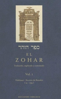Books Frontpage El Zohar (Vol. I)