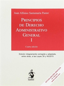 Books Frontpage PRINCIPIOS DE DERECHO ADMINISTRATIVO GENERAL. Tomo I