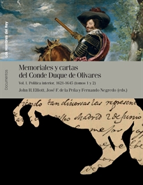 Books Frontpage Memoriales y cartas del conde-duque de Olivares