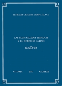 Books Frontpage Las comunidades hispanas y el derecho latino