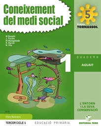 Books Frontpage Quaderns. Coneixement del medi social 5 EPO. Projecte Tornassol (Balears)