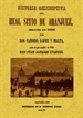 Front pageHistoria descriptiva del Real Sitio de Aranjuez