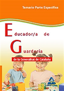 Books Frontpage Educador/a de guardería de la generalitat de cataluña. Temario parte específica