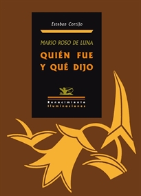 Books Frontpage Mario Roso de Luna, quién fue y qué dijo