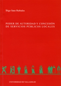 Books Frontpage Poder De Autoridad Y Concesión De Servicios Públicos Locales