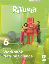 Books Frontpage Natural Science. workbook. 6 Primary. Revuela