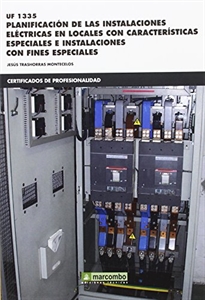 Books Frontpage *UF1335 Planificación de las instalaciones eléctricas en locales con características