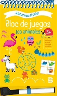 Books Frontpage Listos Para El Cole Bloc De Juegos  Los Animales +3