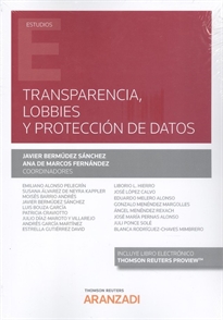 Books Frontpage Transparencia, lobbies y protección de datos (Papel + e-book)