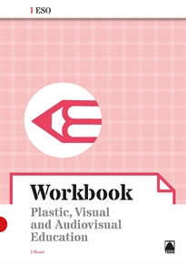 Books Frontpage Workbook. Plastic, visual and audiovisual education I ESO