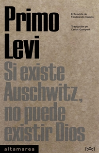 Books Frontpage Si existe Auschwitz, no puede existir Dios