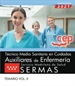 Front pageTécnico Medio Sanitario en Cuidados Auxiliares de Enfermería. Servicio Madrileño de Salud (SERMAS). Test